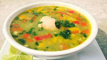 Aguadito, el reparador potaje que