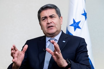 El indulto presidencial otorgado por Donald Trump en diciembre de 2025 fue clave para la anulación de la condena de 45 años contra el expresidente hondureño. (Foto: Archivo /EFE/EPA/MICHAEL REYNOLDS