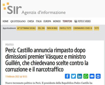 Prensa internacional informa sobre crisis