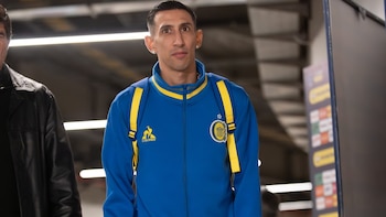 La reprobación de los hinchas de River Plate a Ángel Di María en la previa del partido contra Rosario Central