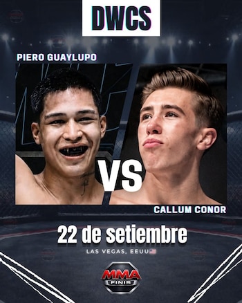 Piero Guaylupo se alista para impresionar a Dana White.