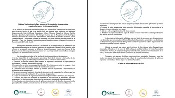 Comunicado emitido por el Diálogo