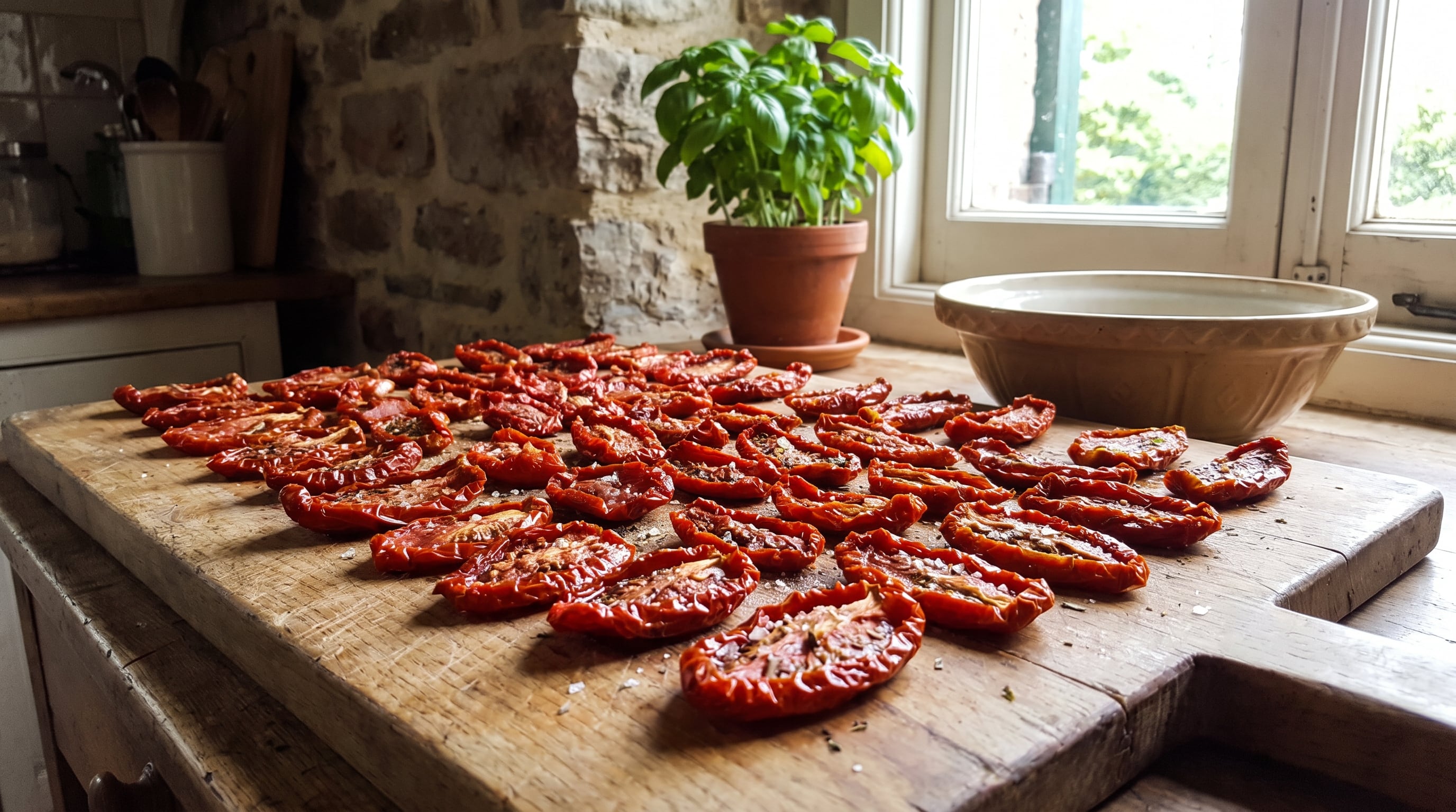 Los tomates secos al sol concentran 925 mg de potasio por media taza y superan al tomate fresco en aporte del mineral (Imagen Ilustrativa Infobae)