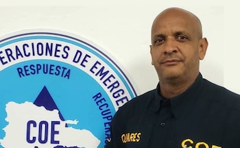 Erdwin Robert Olivares Luciano es designado nuevo director del COE en República Dominicana.