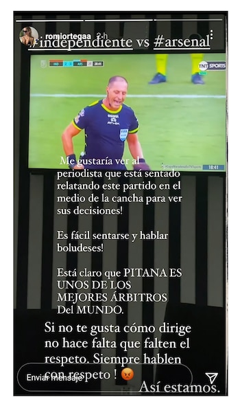 El mensaje de protesta que