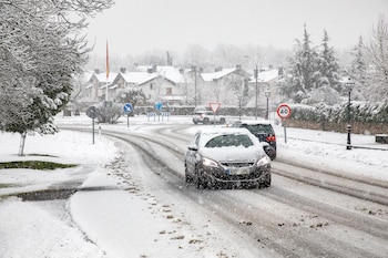 Nevada provocada por la borrasca