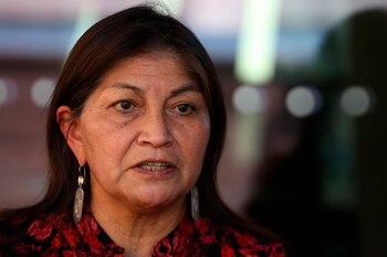 Elisa Loncón, presidenta de la