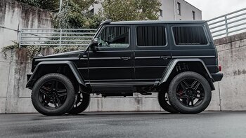 El Mercedes G500 Brabus preparado