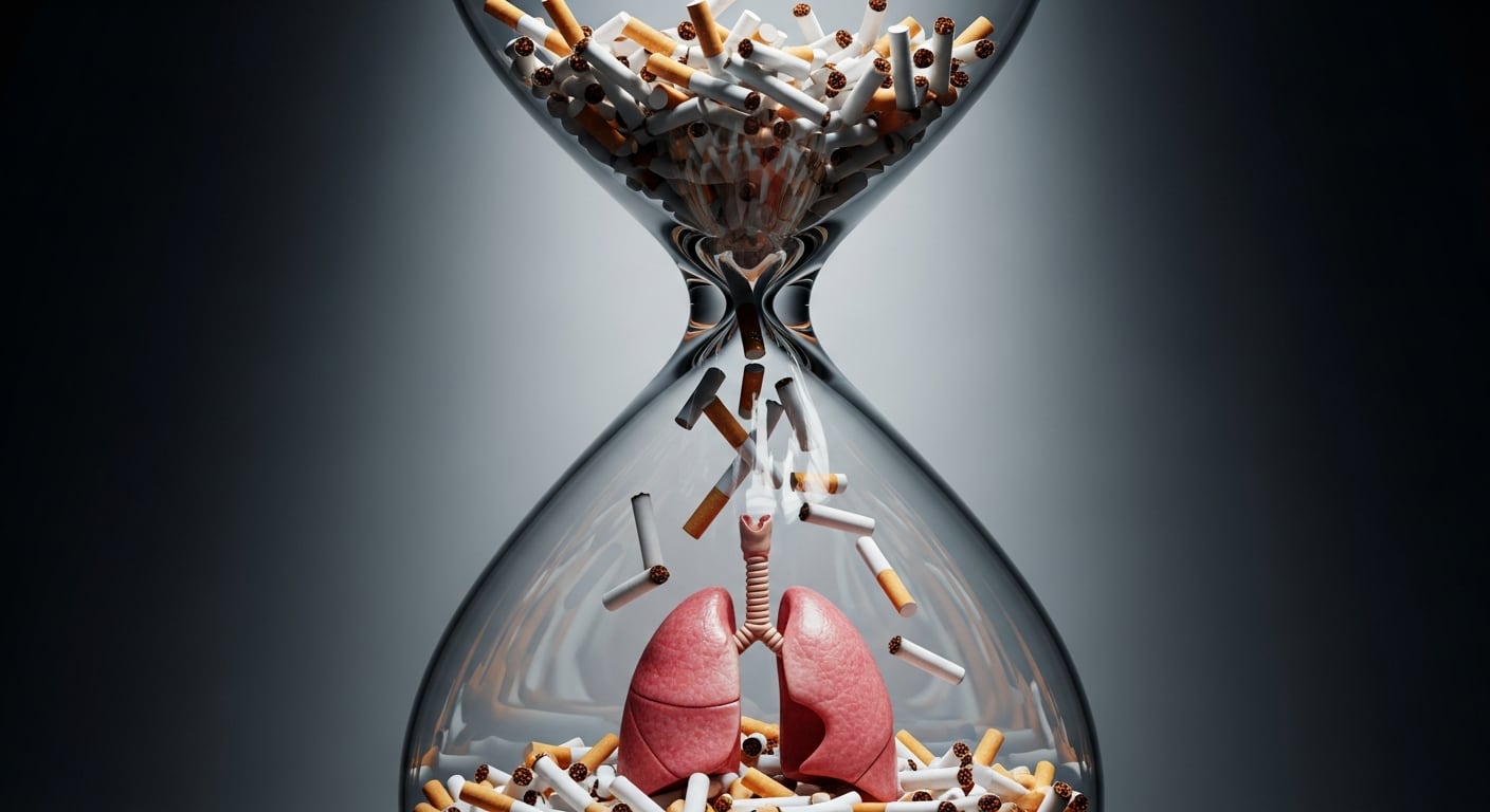 La tasa de tabaquismo adulto en Estados Unidos cayó al 9% en 2024, el nivel más bajo jamás registrado, según datos oficiales de los CDC. (Imagen Ilustrativa Infobae)