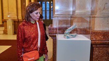 La inauguración del evento benéfico