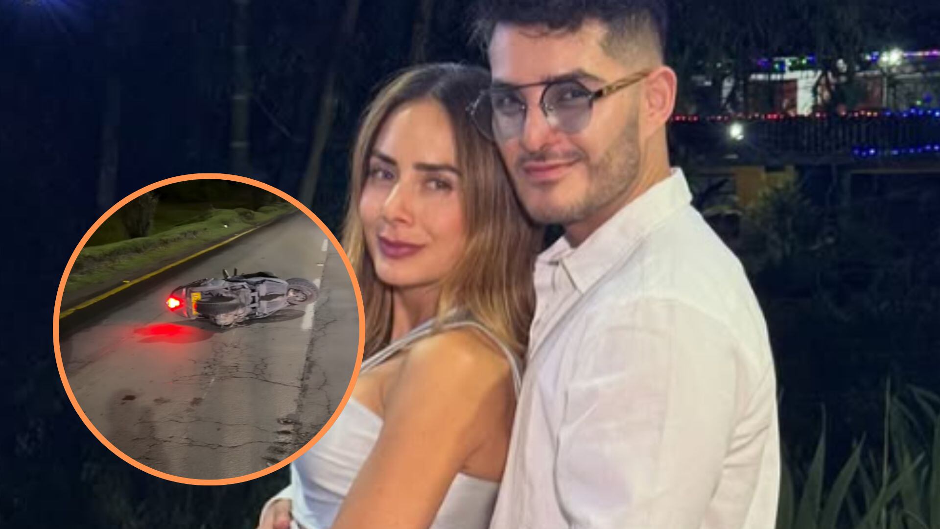 El accidente de Johanna Fadul y Juanse Quintero que generó preocupación entre sus seguidores - crédito @juansequintero/ Instagram