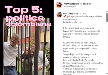 "La política colombiana puede ser
