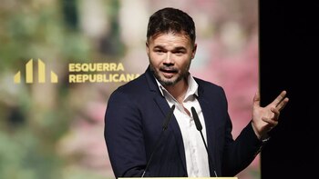 Rufián (ERC) renuncia su acta