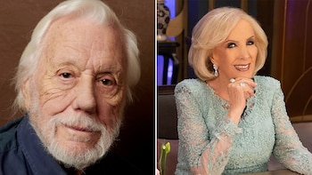 Mirtha Legrand y Héctor Olivera