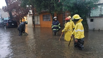 Inundaciones Edomex caos vial lluvias
