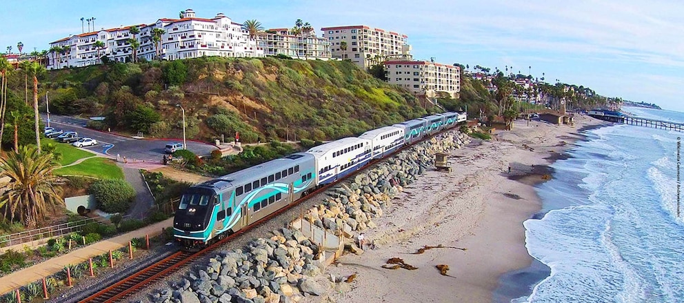 Metrolink suspendió parte del servicio de trenes en California de (1)