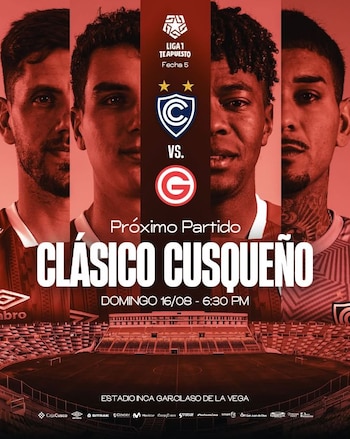 Cienciano – Deportivo Garcilaso – Liga 1 – Perú – deportes – 16 agosto