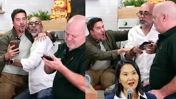 Gabriel Calvo se puso nervioso y evitó que mostraran su chat con Keiko Fujimori: “Me vas a meter en un problema”