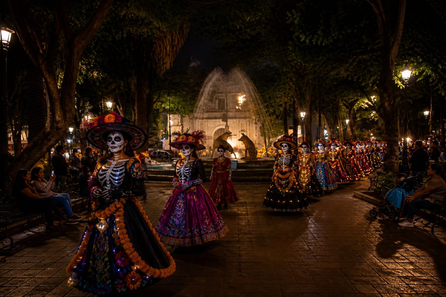 Coyoacán se prepara para el Día de Muertos 2026: desfile de catrinas, ofrendas monumentales y festivales con entrada gratuita