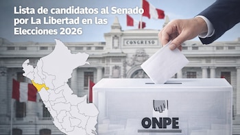 Elecciones 2026: ¿Quiénes son los candidatos al Senado por La Libertad? Lista completa