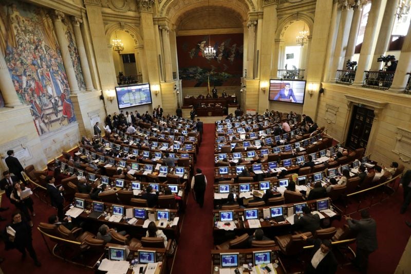 El Congreso de la República ya desestimó en varias oportunidades la eliminación del 4x1.000 - crédito Luisa González/Reuters