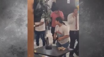 Balacera en Mall Santa Anita