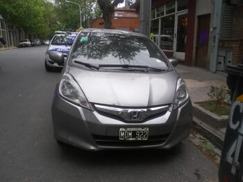 El auto de Morbiducci apareció