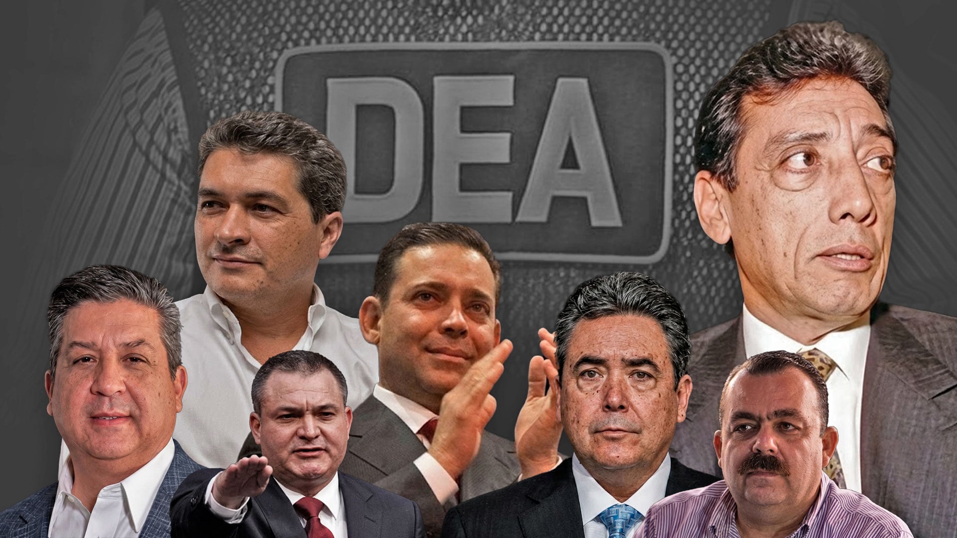 Varios ex gobernadores y funcionarios mexicanos han sido ligados al narco en las últimas décadas por Estados Unidos Fotoarte Jovani Pérez/ Infobae México