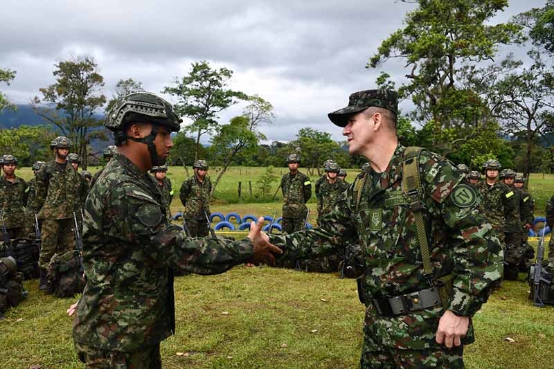 Con más de 30 años de carrera militar, Rodríguez comandó la Tercera División del Ejército y fue segundo comandante de la institución antes de llegar al Comando General de las Fuerzas Militares - crédito Ejército de Colombia
