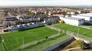 Los campos de fútbol del Complejo Deportivo Condesa de Chinchón