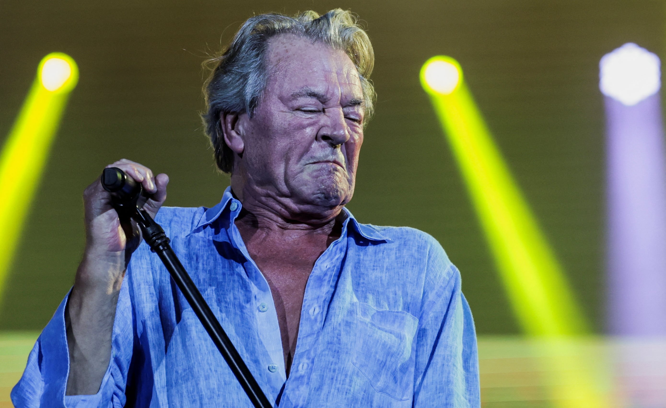 Ian Gillan, histórico vocalista de Deep Purple, fue hospitalizado de emergencia a los 81 años