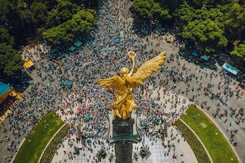 António Costa destaca su llegada a México con foto del Ángel de la Independencia. (Foto:X/@eucopresident)