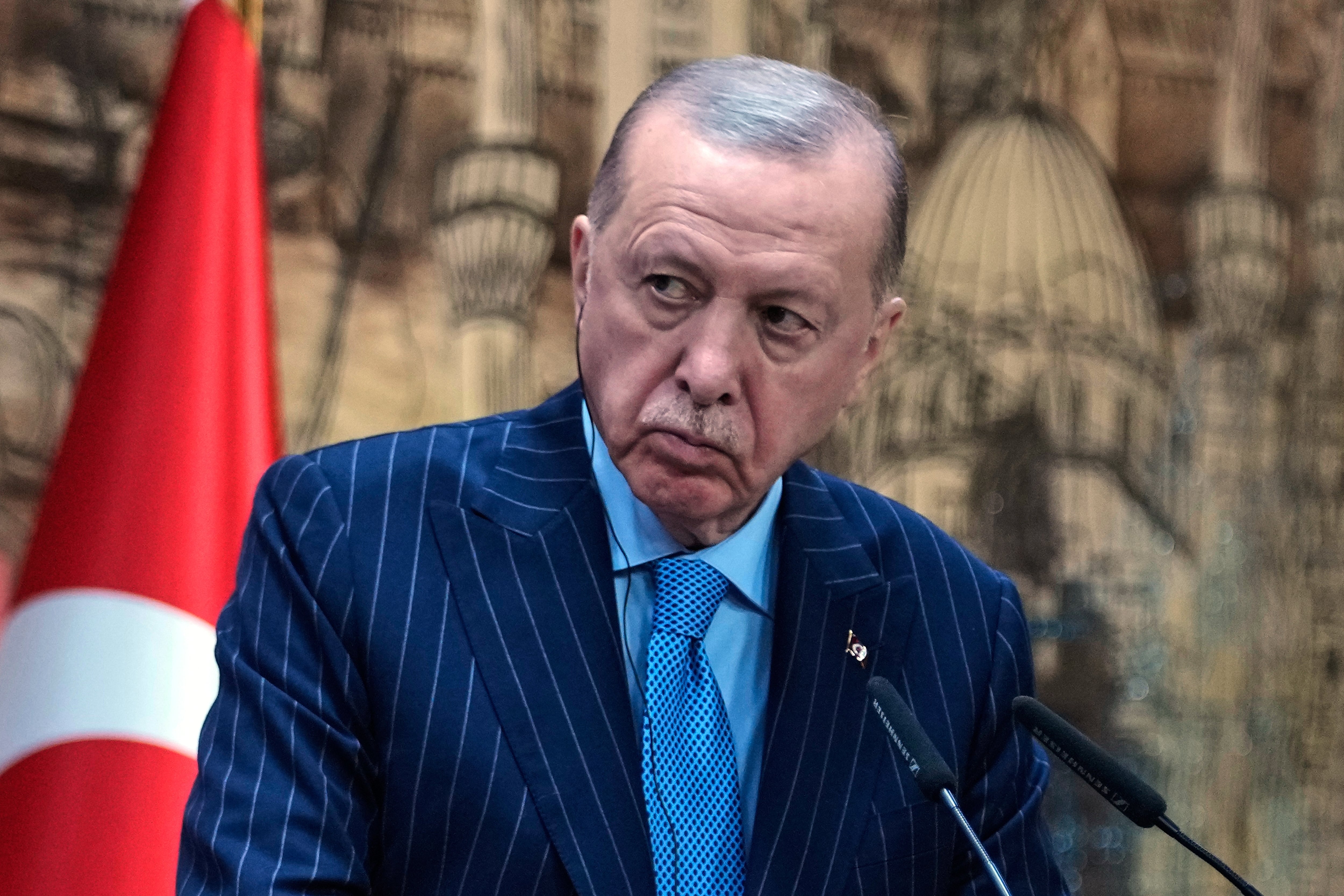 El presidente de Turquía, Recep Tayyip Erdogan (AP Foto/Khalil Hamra/Archivo)