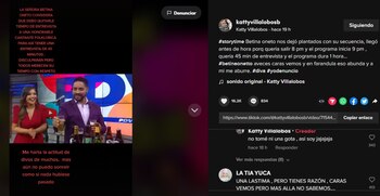 Katty Villalobos expone a actriz