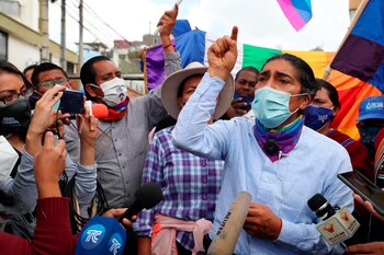 El candidato a la presidencia