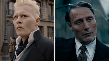 Gellert Grindewald interpretado por Johnny