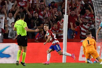 Bryan Zaragoza celebra el segundo