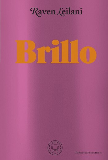 Portada del libro "Brillo", de