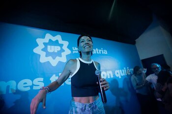 La intendenta de Quilmes, Mayra