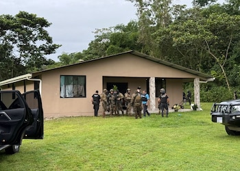 El operativo “Némesis” se desarrolló en San Bernardino de Sarapiquí y derivó en un intenso enfrentamiento armado que se prolongó durante casi 50 minutos. Crédito: OIJ