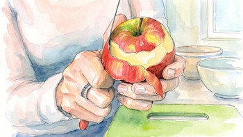 ¿Es necesario pelar la cáscara de las manzanas?