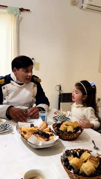 Manuel Belgrano llegó desde Tucumán para visitar a Guillermina