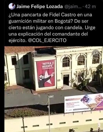 Jaime Felipe Lozada cuestiona supuesta