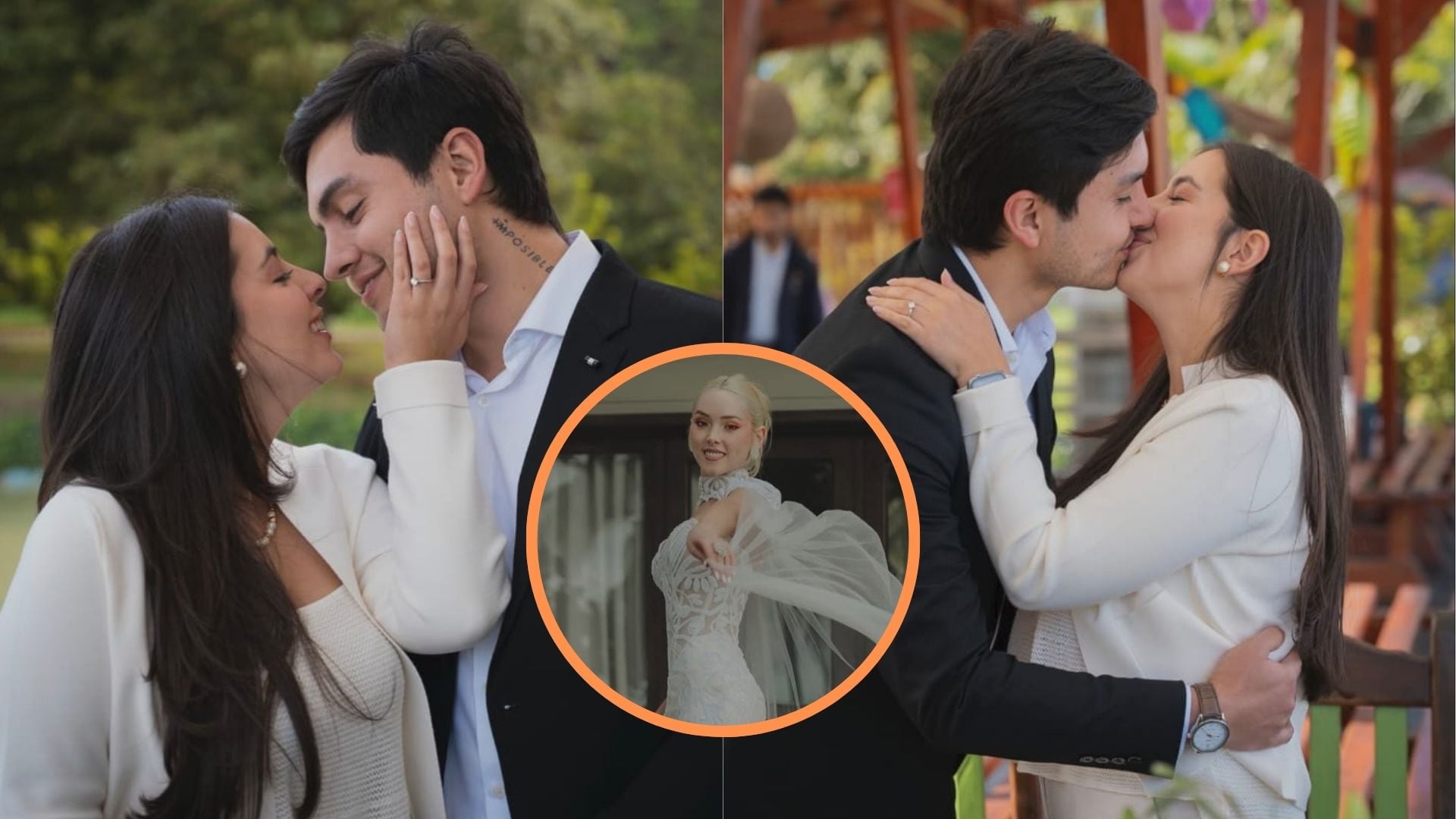 Tres meses después de la boda de Kika Nieto, Santimaye oficializó su matrimonio civil con Laura Guzmán