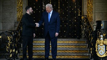 Trump recibió a Zelensky en