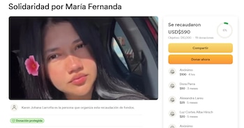 La familia intenta recolectar fondos