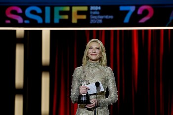 La actriz australiana Cate Blanchett
