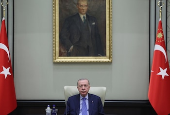 26/10/2026 October 26, 2026, Istanbul, Istanbul, Turkey: Turkish President Recep Tayyip Erdogan chairs a Presidential Cabinet meeting at the Presidential Complex in Ankara, Turkey, on October 26, 2026
POLITICA
Turkish presidency / Zuma Press / Europa Press