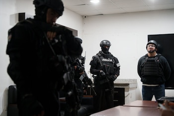 Alias Javi llegó a Ecuador desde Colombia. (Ministerio del Interior)