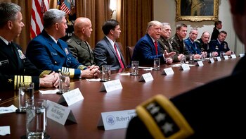 El presidente Donald Trump se